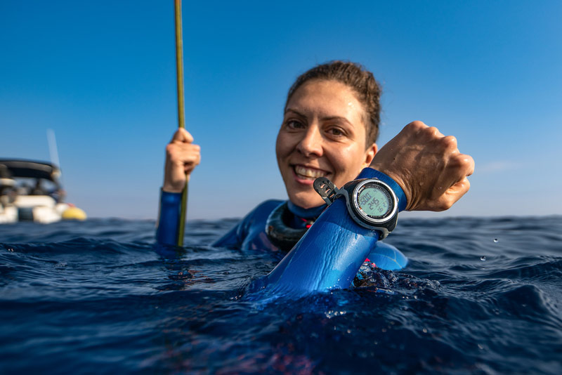 Alice Hickson - Freediving Instructor and record holder